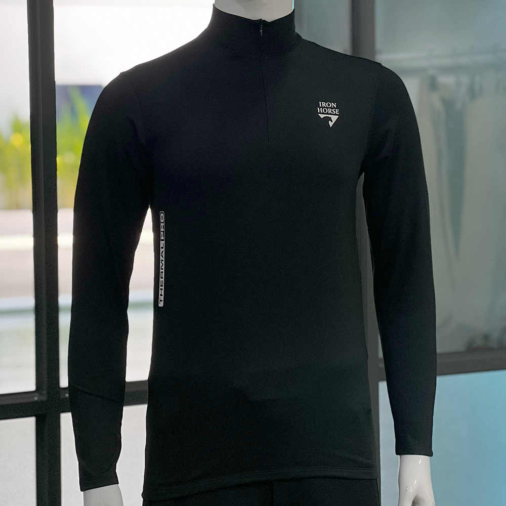 Black-Half-Zip